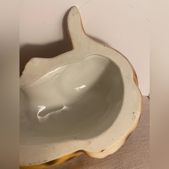 Vintage cat figurine MCM ceramic cheetah cub sculpture made in Italy Italian 60s - Picture 14 of 16